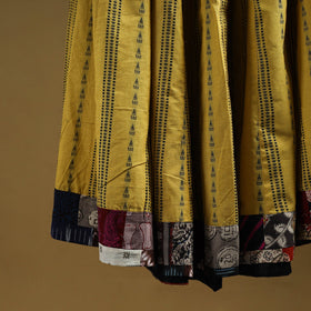 Jacquard patchwork 24 kali cotton long skirt 30