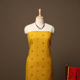 Jacquard weave cotton 2pc unstitched dress material
