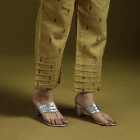 Jacquard weave cotton elasticated pant 21 - handcrafted