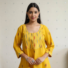 jacquard kurta
