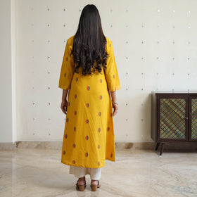 jacquard kurta