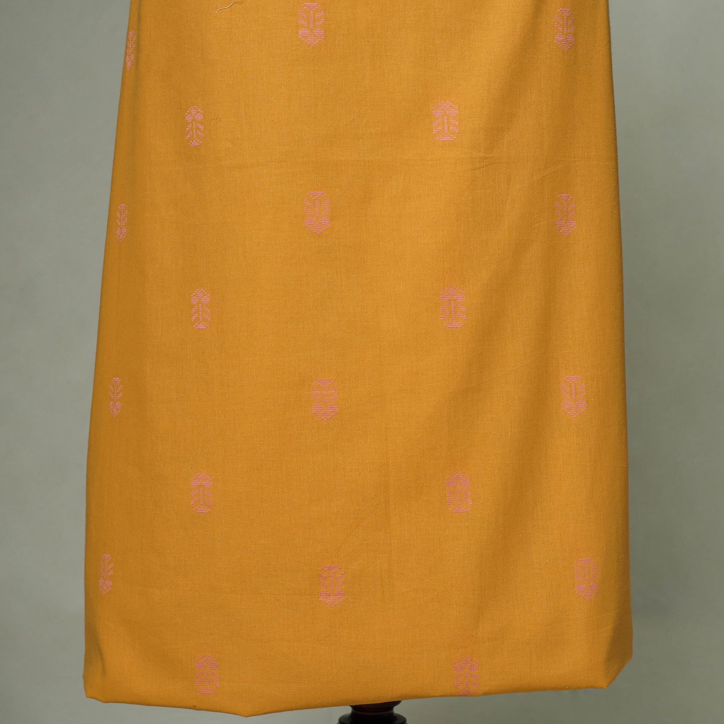 Jacquard weave cotton patchwork unstitched kurta material