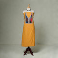 Jacquard weave cotton patchwork unstitched kurta material