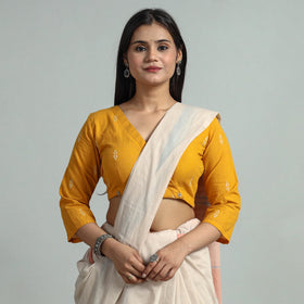 Buy Jacquard Weave Cotton Stitched Blouse 08 Online at iTokri.com