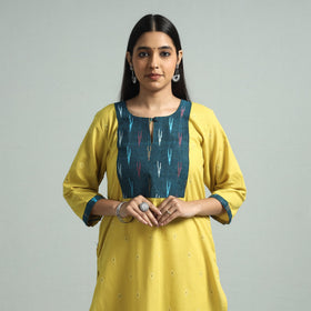 jacquard kurta
