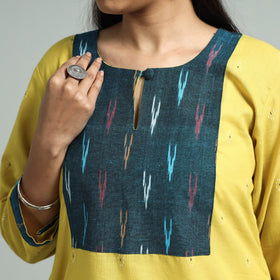 jacquard kurta