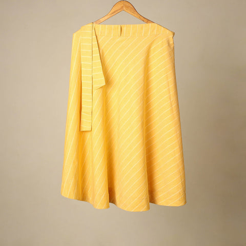 Jacquard weave cotton wrap around skirt 20 - handcrafted