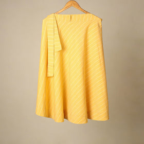 Jacquard weave cotton wrap around skirt 20 - handcrafted