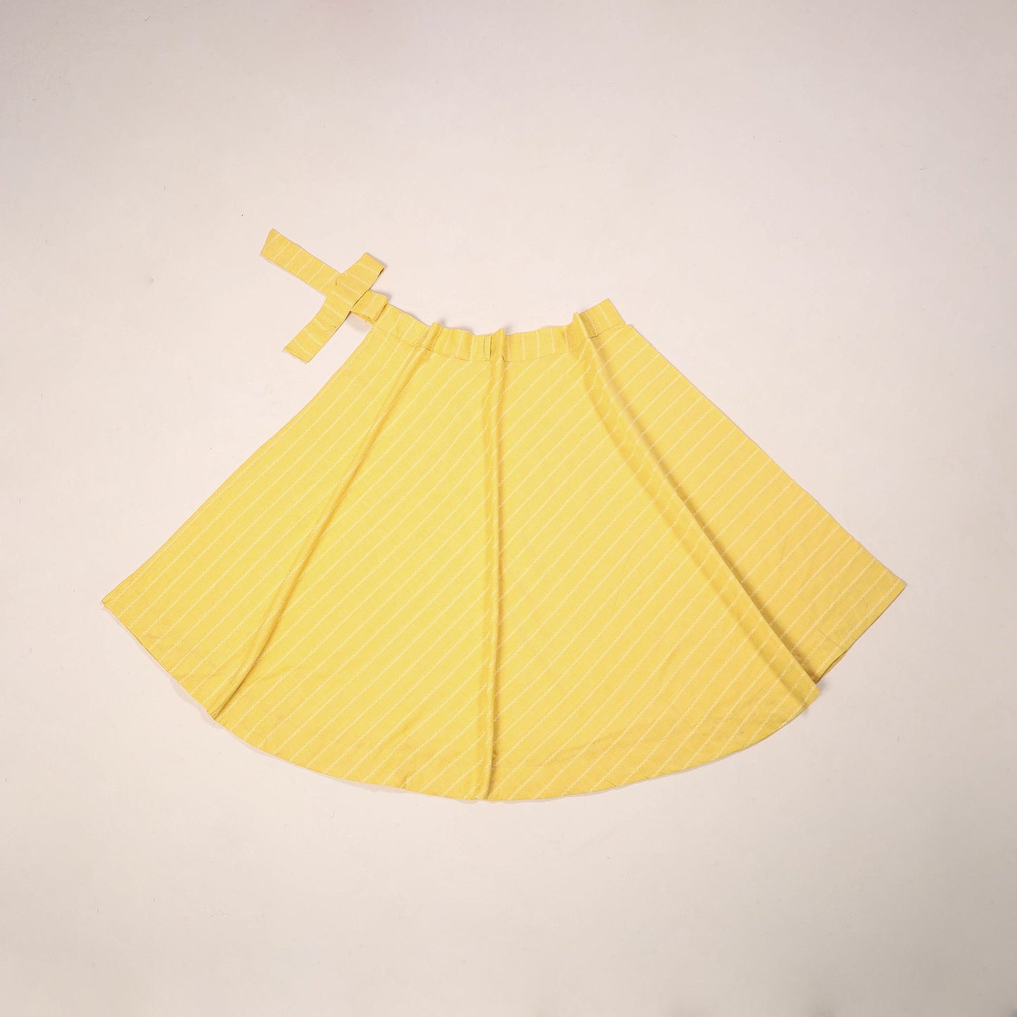 Jacquard weave cotton wrap around skirt 20 - handcrafted