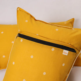 Jacquard weave pillow cover (set of 2) 08 - handcrafted