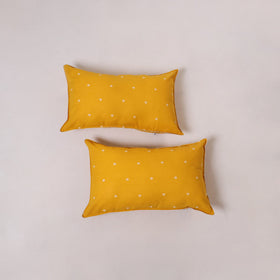 Jacquard weave pillow cover (set of 2) 08 - handcrafted