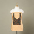 Buy Yellow Jaipur Print Patchwork Cotton Kurta Material