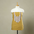 Buy Yellow Jaipur Print Patchwork Cotton Kurta Material