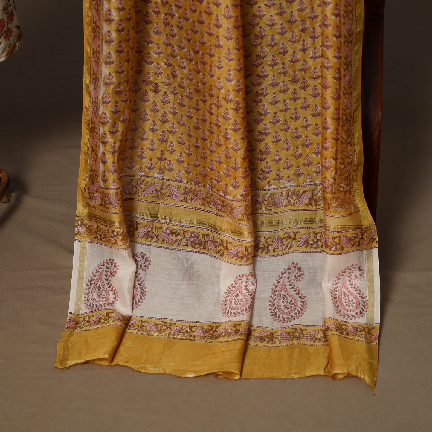 Jaipur print cotton 2pc unstitched dress material