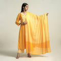 Jaipur Printed Kurta with Palazzo & Dupatta Set
