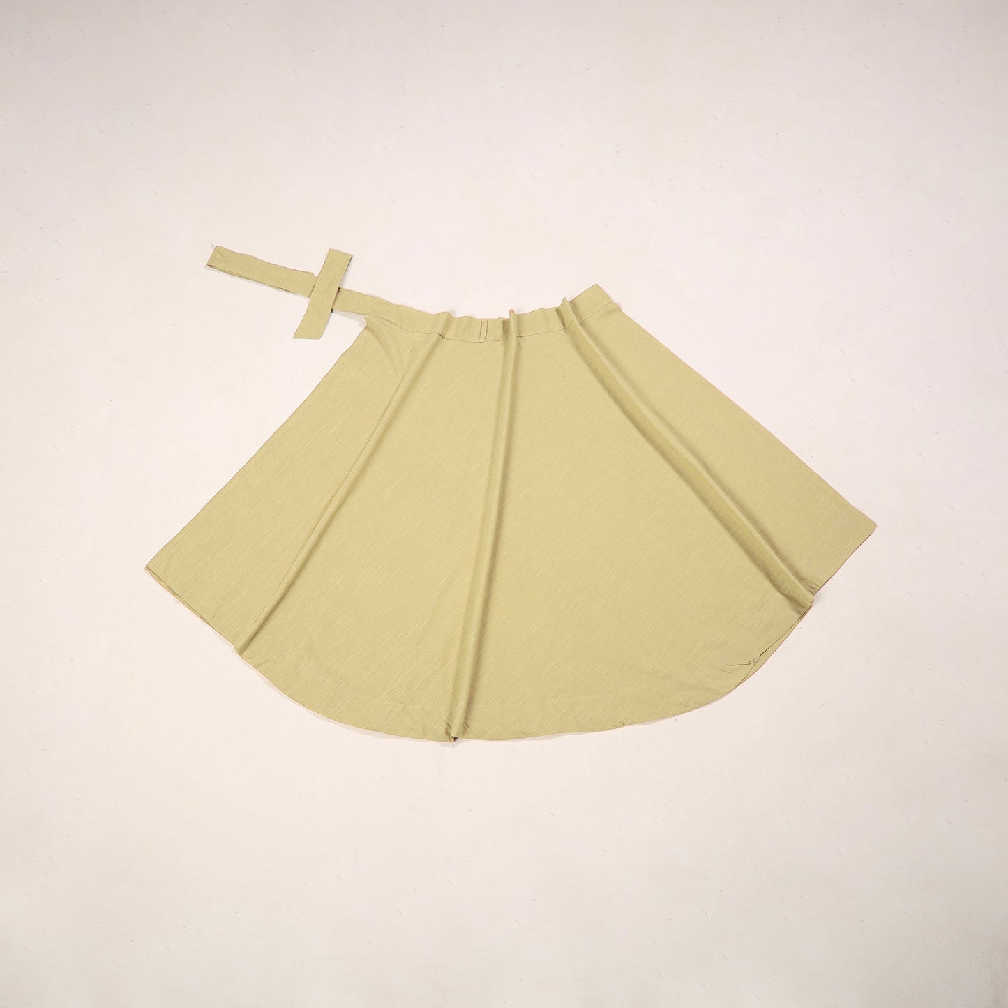 Blue - jhiri handloom cotton wrap around skirt 44