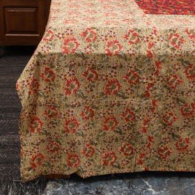 Kalamkari patchwork cotton bedsheet set 47 - handcrafted