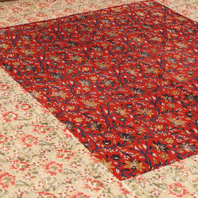 Kalamkari patchwork cotton bedsheet set 47 - handcrafted