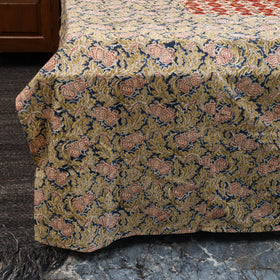 Kalamkari patchwork cotton bedsheet set 34 - handcrafted