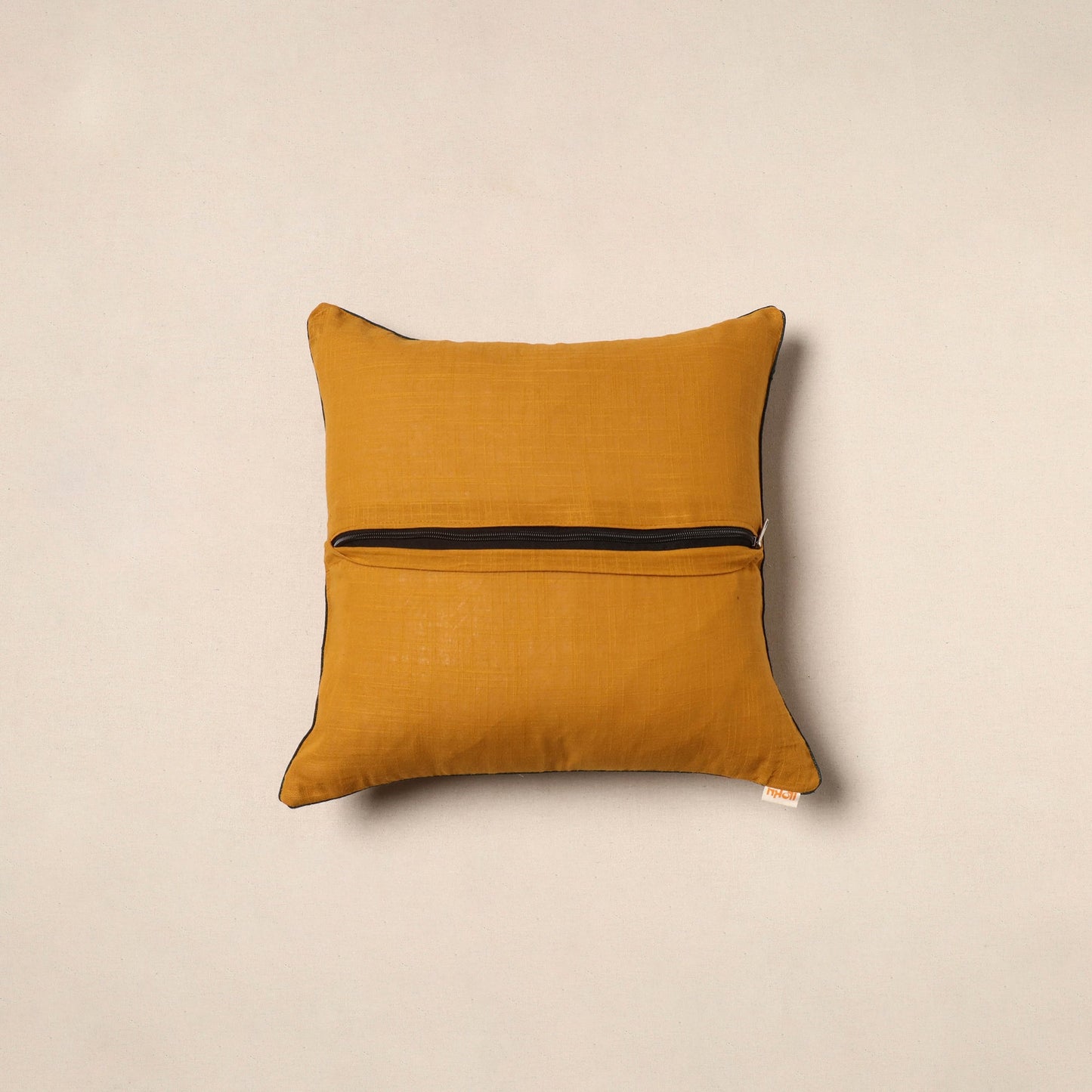 Kalamkari cotton cushion cover 37 - handcrafted