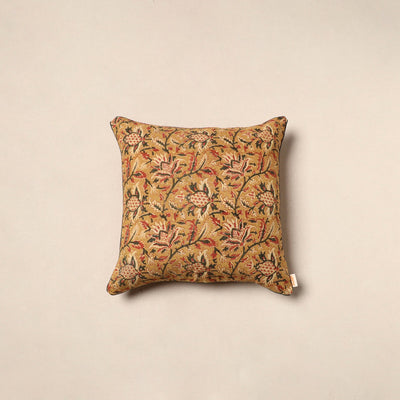 Kalamkari cotton cushion cover 37 - handcrafted