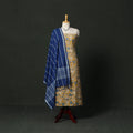 Kalamkari printed cotton 2pc unstitched dress material