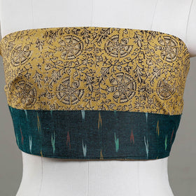 Buy Kalamkari Block Printed Cotton Blouse Piece 