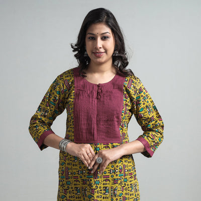 kalamkari printed kurta