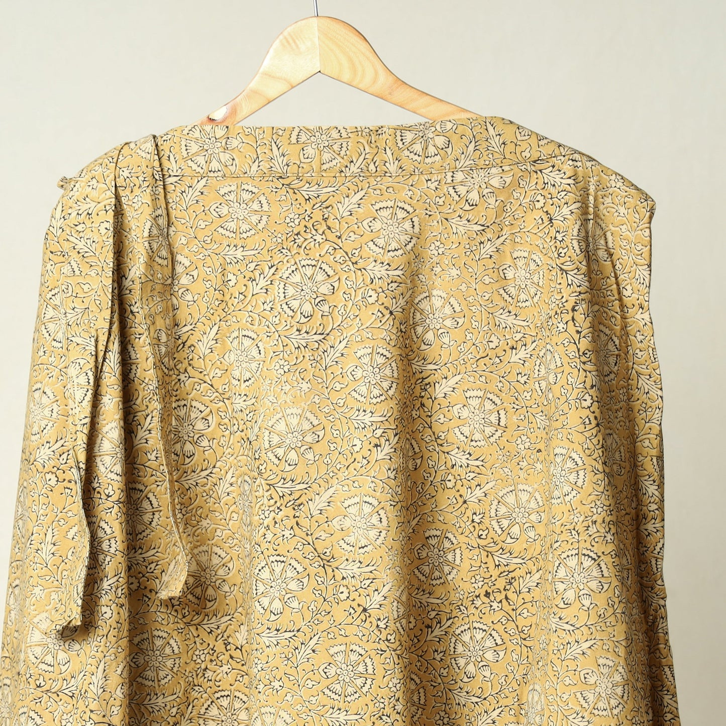  Kalamkari Block Printed Cotton Wrap Around Skirt 