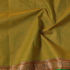  Kanchipuram Cotton Fabric with Thread Zari Border 27 