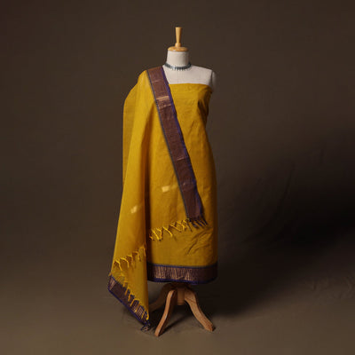 Kandangi chettinad cotton 2pc unstitched dress material 09