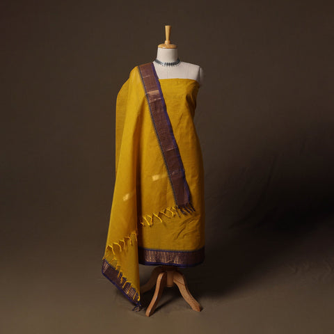 Kandangi chettinad cotton 2pc unstitched dress material 09