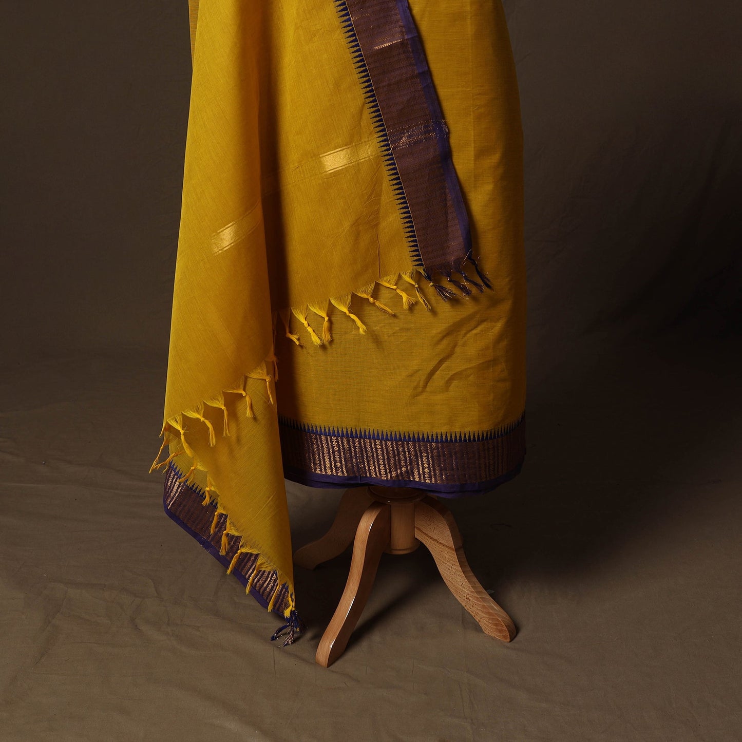 Kandangi chettinad cotton 2pc unstitched dress material 09