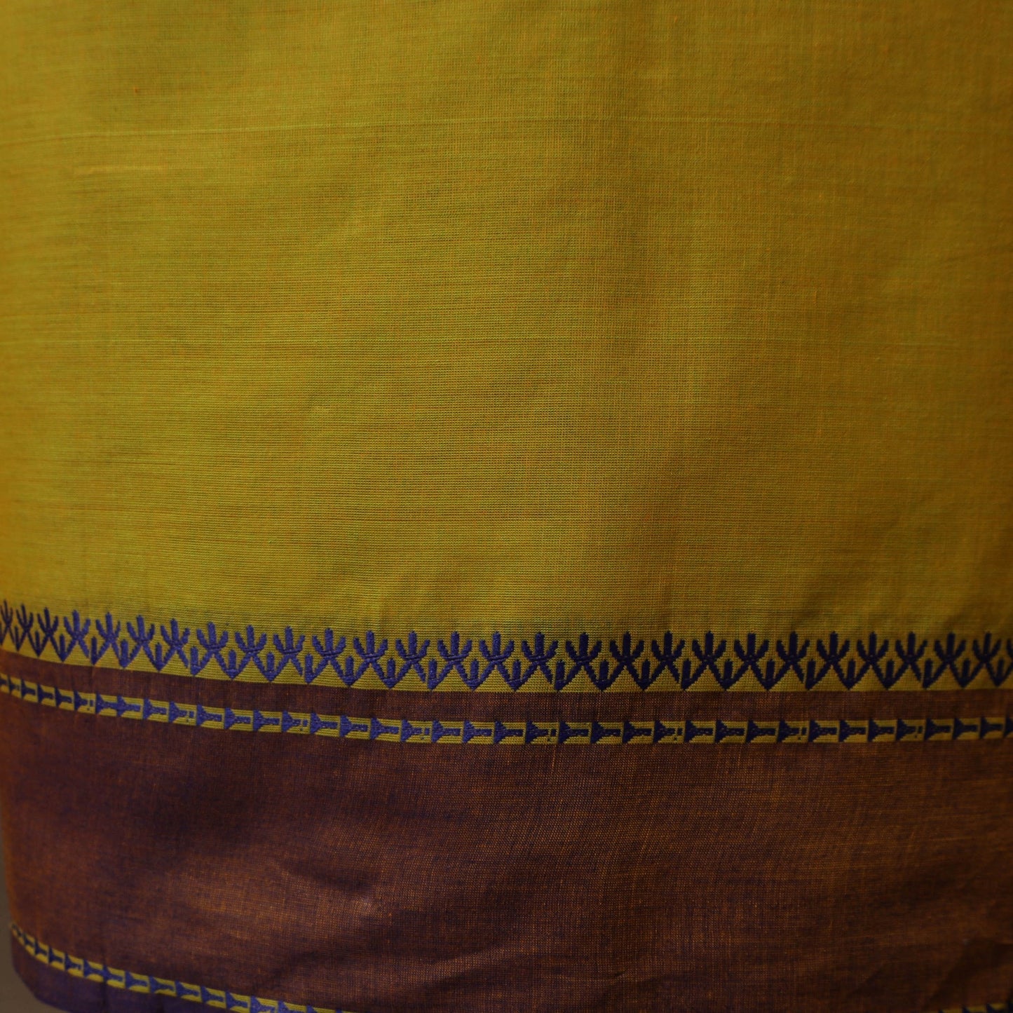Kandangi chettinad cotton 2pc unstitched dress material 23