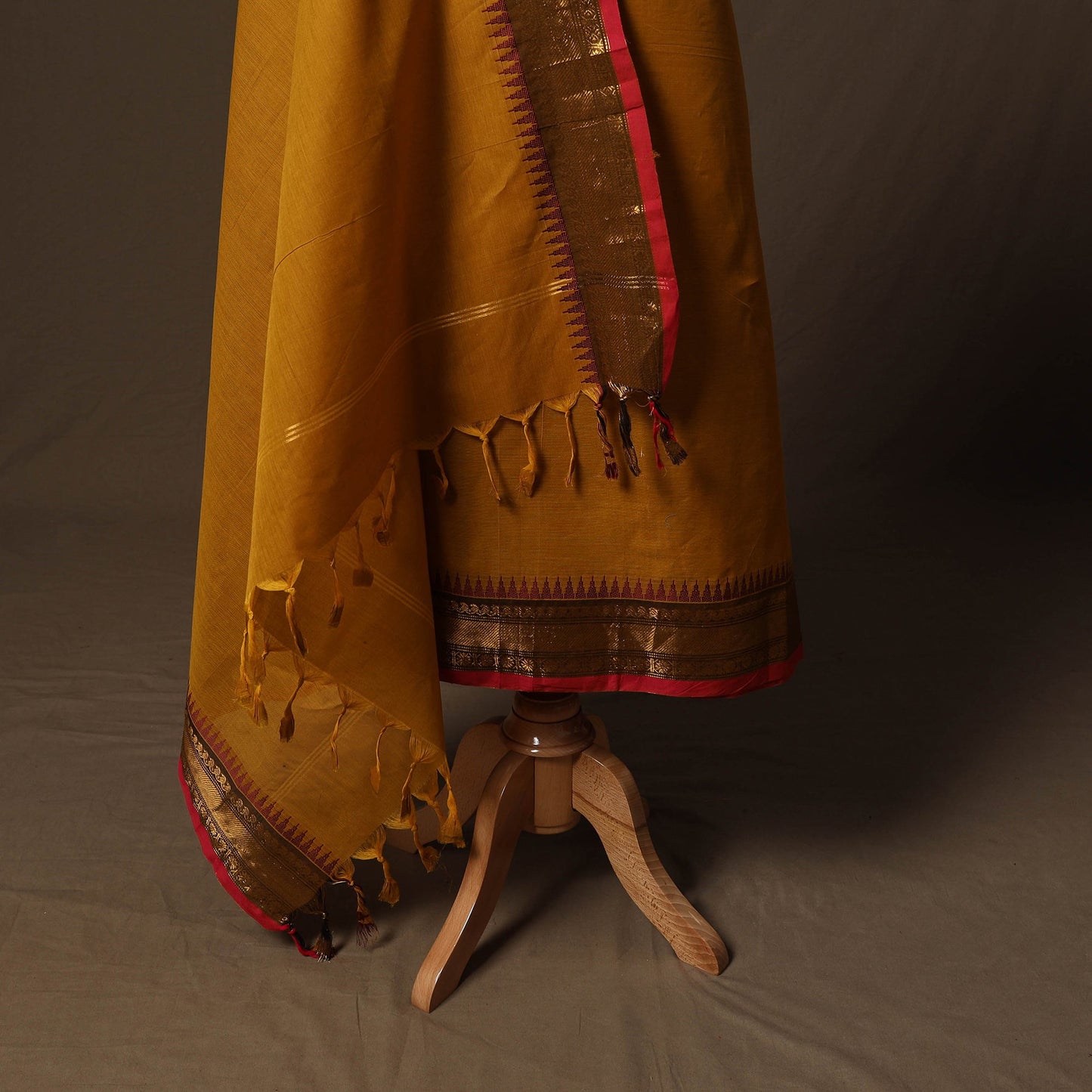 Kandangi chettinad cotton 2pc unstitched dress material 33