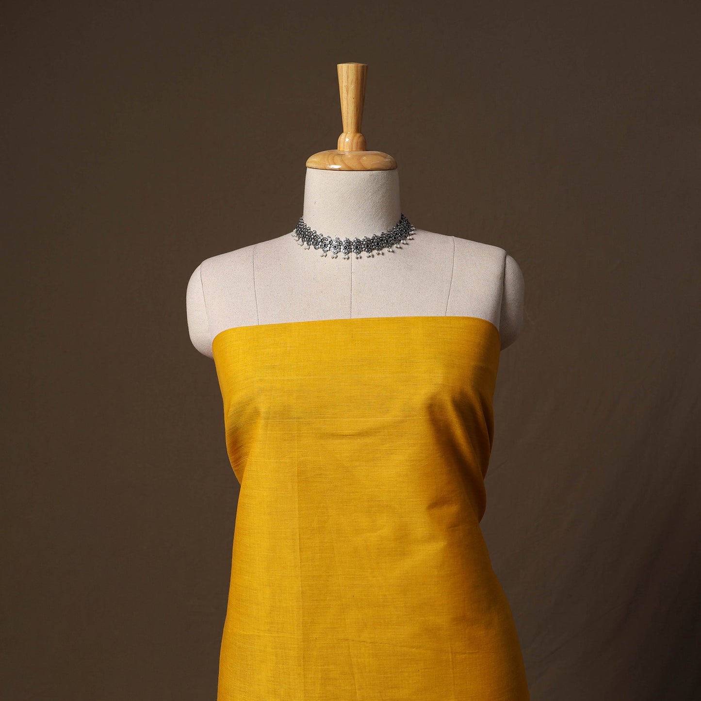 Kandangi chettinad cotton 2pc unstitched dress material 55