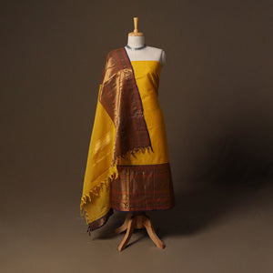 Kandangi chettinad cotton 2pc unstitched dress material 55