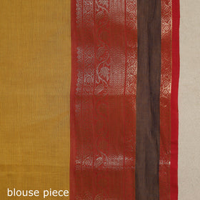 Yellow - kandangi thread buti chettinad cotton saree