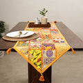 Khambadiya patchwork table runner (71 x 16 in) 11