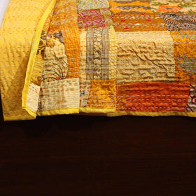 Khambadiya tagai patchwork quilt / gudri / blanket (109 x