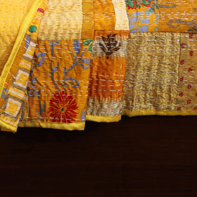 Khambadiya tagai patchwork quilt / gudri / blanket (109 x