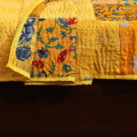 Khambadiya tagai patchwork quilt / gudri / blanket (109 x