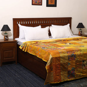 Khambadiya tagai patchwork quilt / gudri / blanket (109 x