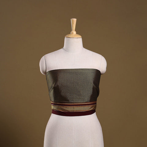 Khun weave cotton blouse piece 02 - handcrafted