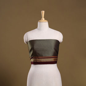 Khun weave cotton blouse piece 40 - handcrafted