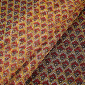 Kota doria cotton hand sanganeri fabric 03 - handcrafted