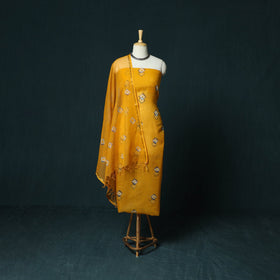 Kota doria cotton shibori tie-dye 3pc unstitched dress