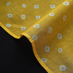 Kota doria cotton tie-dye bandhani fabric 03 - handcrafted