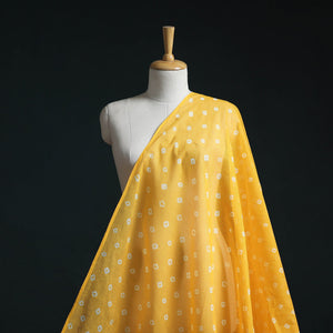 Kota doria cotton tie-dye bandhani fabric 03 - handcrafted