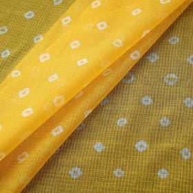 Kota doria cotton tie-dye bandhani fabric 03 - handcrafted